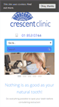 Mobile Screenshot of crescentclinic.ie